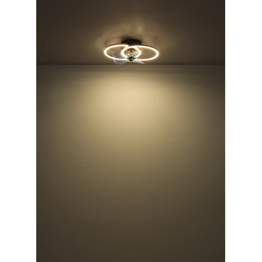 Globo - LED Zatemnitveni stropni ventilator LED/24W/230V 2700-6500K + Daljinski upravljalnik