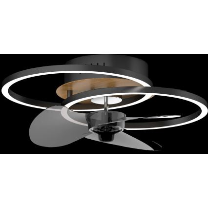Globo - LED Zatemnitveni stropni ventilator LED/24W/230V 2700-6500K + Daljinski upravljalnik