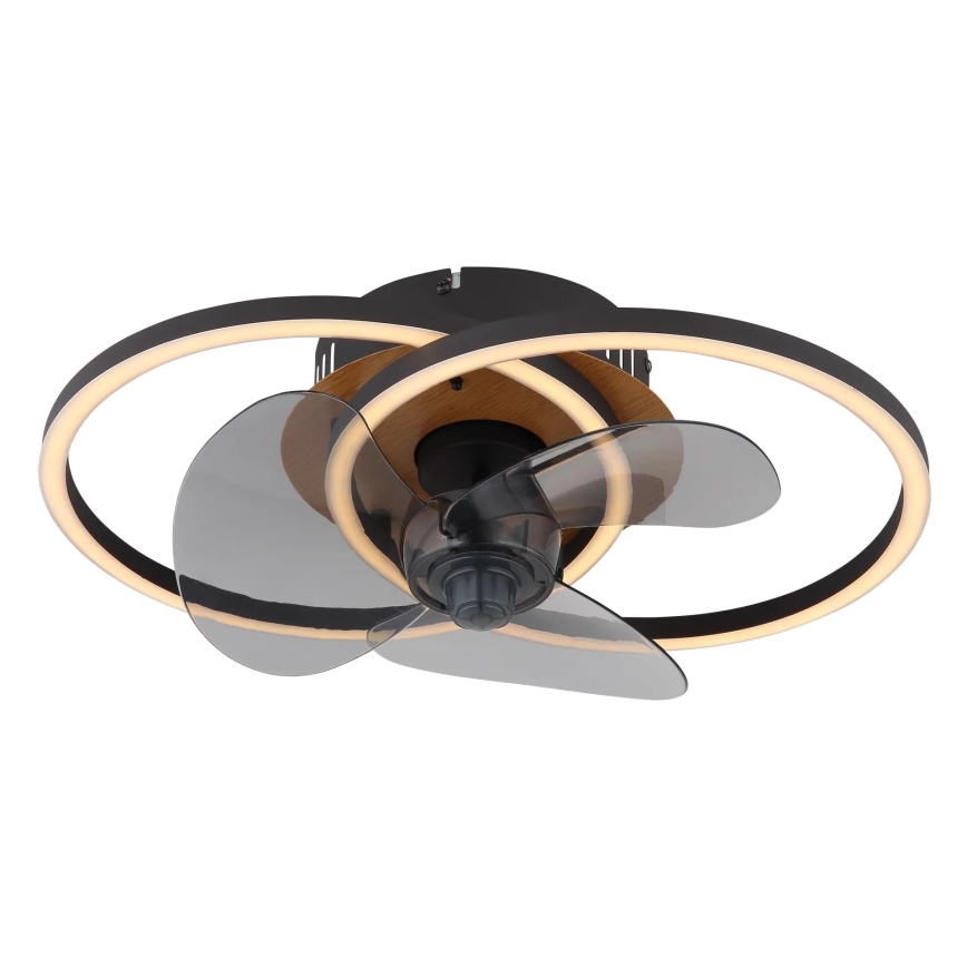 Globo - LED Zatemnitveni stropni ventilator LED/24W/230V 2700-6500K + Daljinski upravljalnik