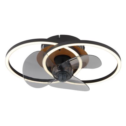 Globo - LED Zatemnitveni stropni ventilator LED/24W/230V 2700-6500K + Daljinski upravljalnik