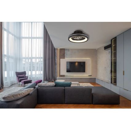 Globo - LED RGB Zatemnitven stropna ventilator LED/40W/230V 2700-6500K + Daljinski upravljalnik