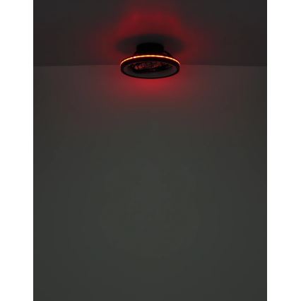Globo - LED RGB Zatemnitven stropna ventilator LED/40W/230V 2700-6500K + Daljinski upravljalnik