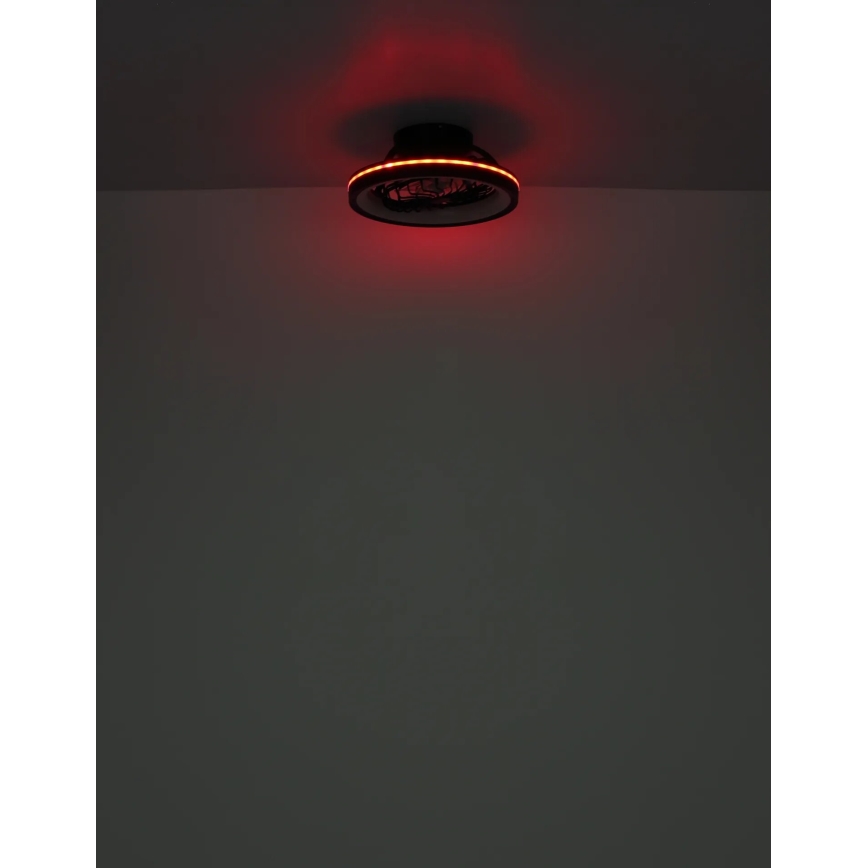 Globo - LED RGB Zatemnitven stropna ventilator LED/40W/230V 2700-6500K + Daljinski upravljalnik