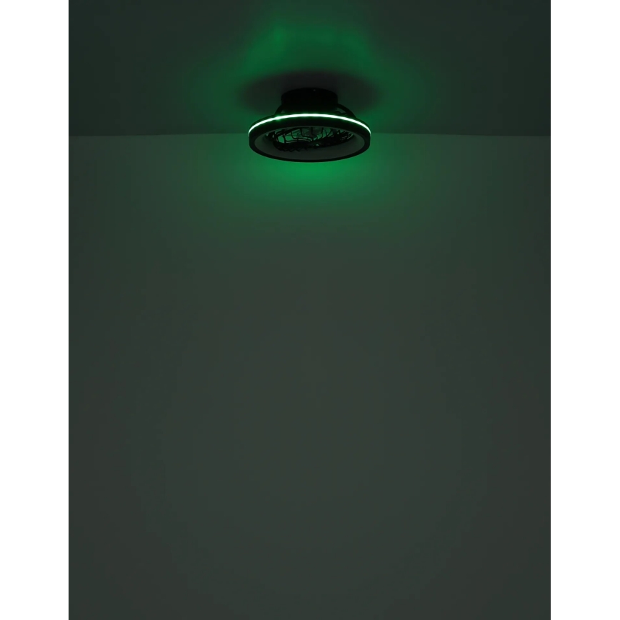 Globo - LED RGB Zatemnitven stropna ventilator LED/40W/230V 2700-6500K + Daljinski upravljalnik