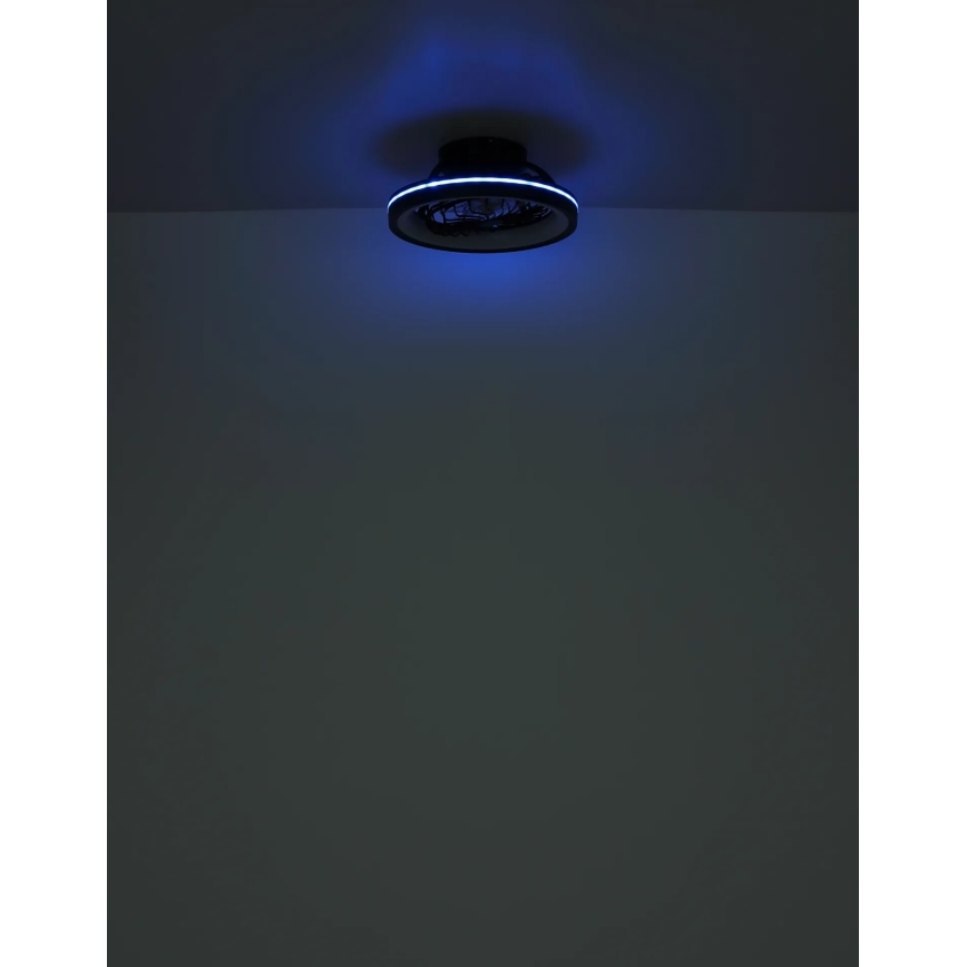 Globo - LED RGB Zatemnitven stropna ventilator LED/40W/230V 2700-6500K + Daljinski upravljalnik