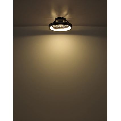 Globo - LED RGB Zatemnitven stropna ventilator LED/40W/230V 2700-6500K + Daljinski upravljalnik