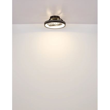 Globo - LED RGB Zatemnitven stropna ventilator LED/40W/230V 2700-6500K + Daljinski upravljalnik