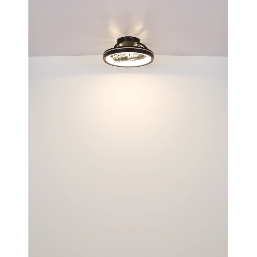 Globo - LED RGB Zatemnitven stropna ventilator LED/40W/230V 2700-6500K + Daljinski upravljalnik