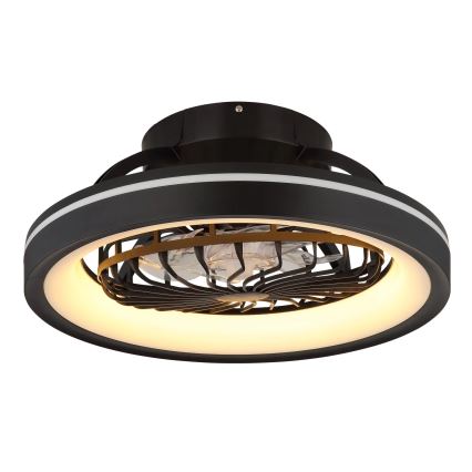 Globo - LED RGB Zatemnitven stropna ventilator LED/40W/230V 2700-6500K + Daljinski upravljalnik