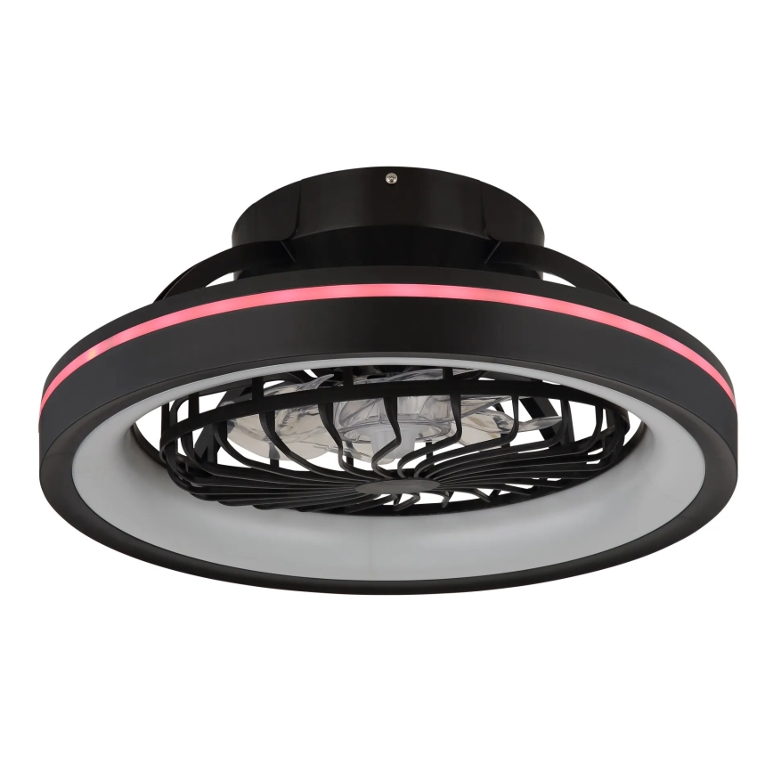 Globo - LED RGB Zatemnitven stropna ventilator LED/40W/230V 2700-6500K + Daljinski upravljalnik