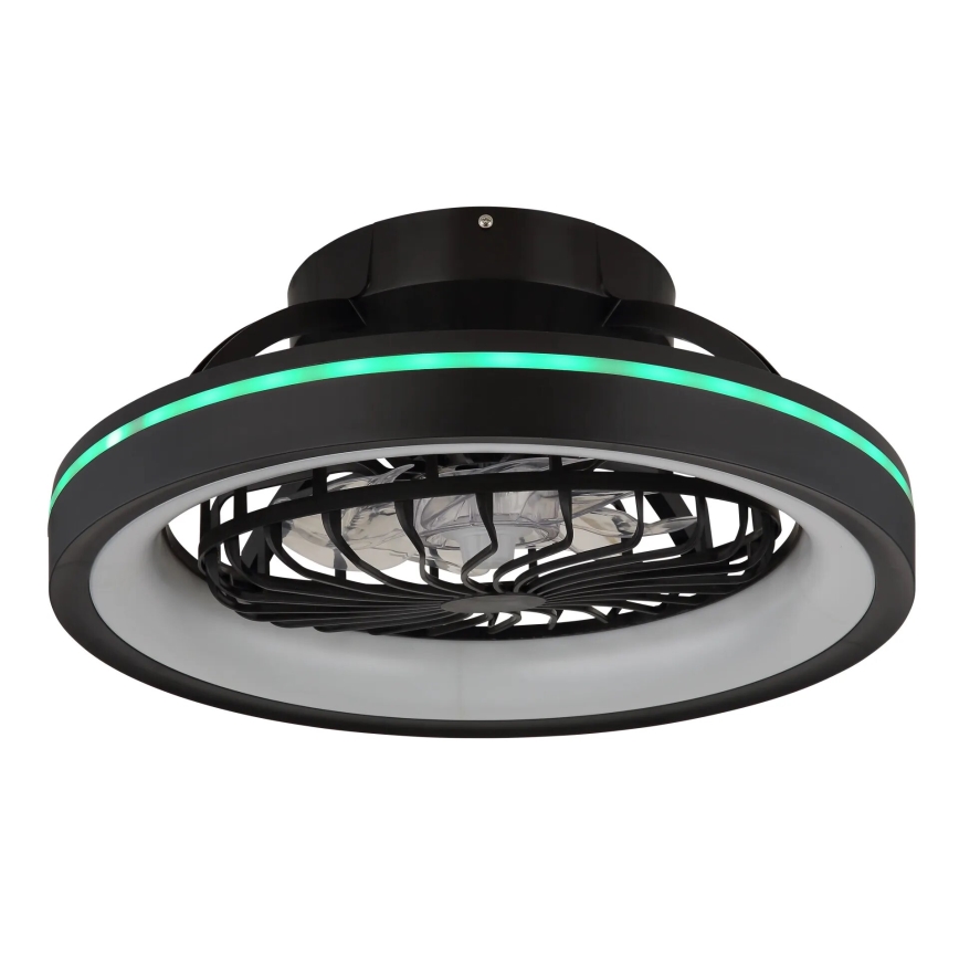 Globo - LED RGB Zatemnitven stropna ventilator LED/40W/230V 2700-6500K + Daljinski upravljalnik