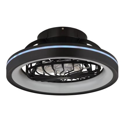 Globo - LED RGB Zatemnitven stropna ventilator LED/40W/230V 2700-6500K + Daljinski upravljalnik