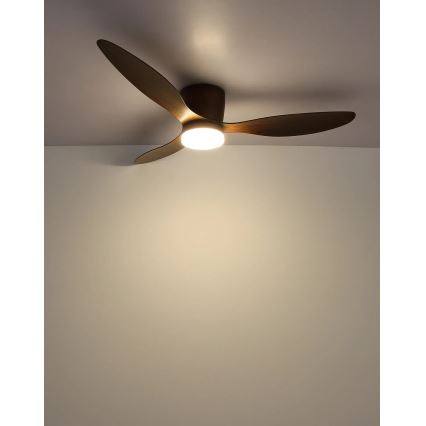 Globo - LED Zatemnitveni stropni ventilator LED/20W/230V 3000-6500K + Daljinski upravljalnik