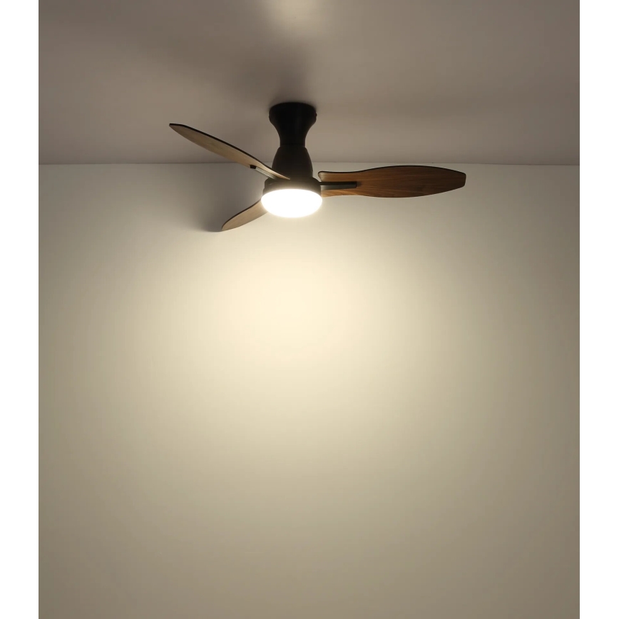 Globo - LED Zatemnitveni stropni ventilator LED/22W/230V 3000/4500/6000K + Daljinski upravljalnik