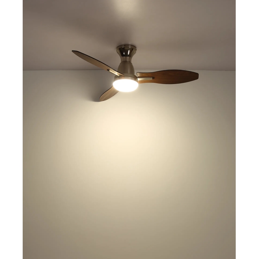 Globo - LED Zatemnitveni stropni ventilator LED/22W/230V 3000/4500/6000K + Daljinski upravljalnik