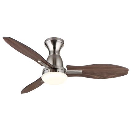 Globo - LED Zatemnitveni stropni ventilator LED/22W/230V 3000/4500/6000K + Daljinski upravljalnik