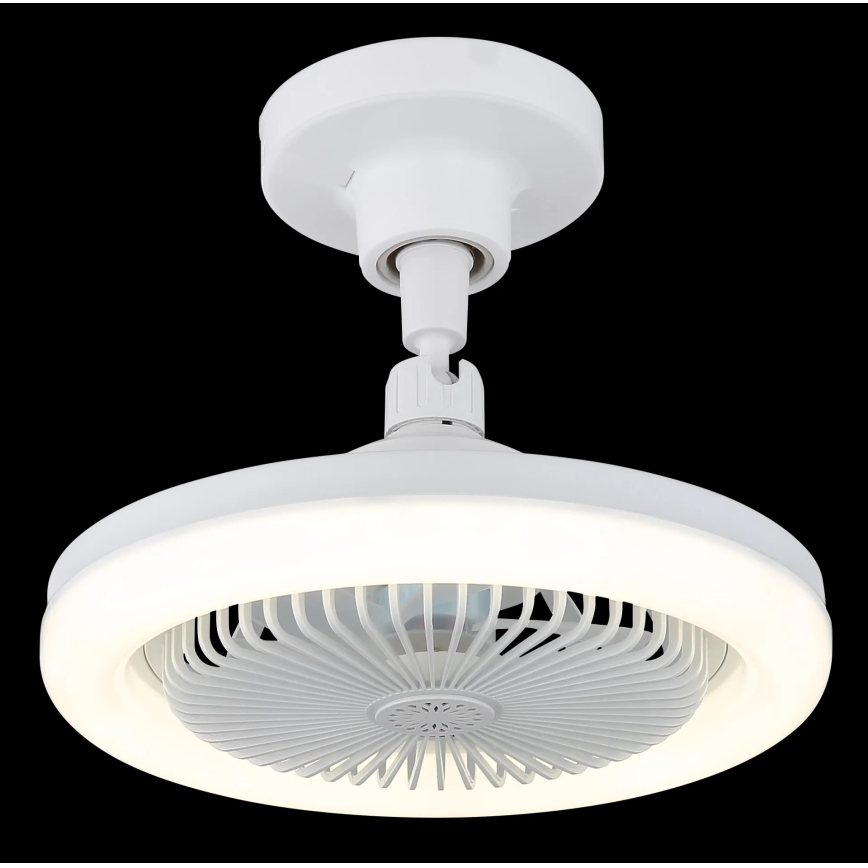 Globo - Zatemljiv LED stropni ventilator LED/20W/230V 3000-6500K bel + daljinski upravljalnik