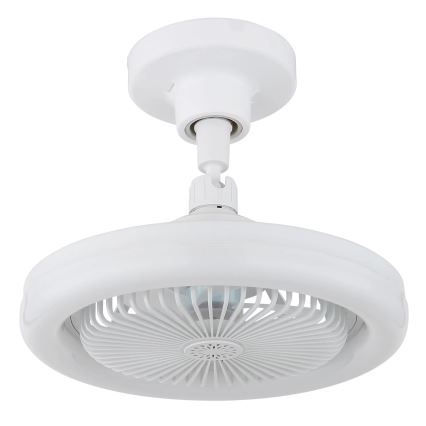 Globo - Zatemljiv LED stropni ventilator LED/20W/230V 3000-6500K bel + daljinski upravljalnik