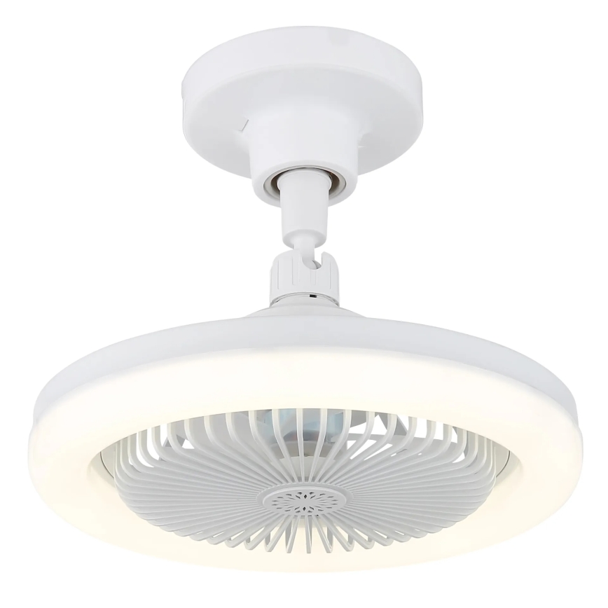 Globo - Zatemljiv LED stropni ventilator LED/20W/230V 3000-6500K bel + daljinski upravljalnik