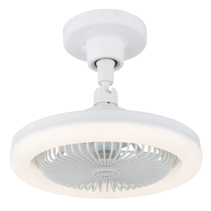 Globo - Zatemljiv LED stropni ventilator LED/20W/230V 3000-6500K bel + daljinski upravljalnik
