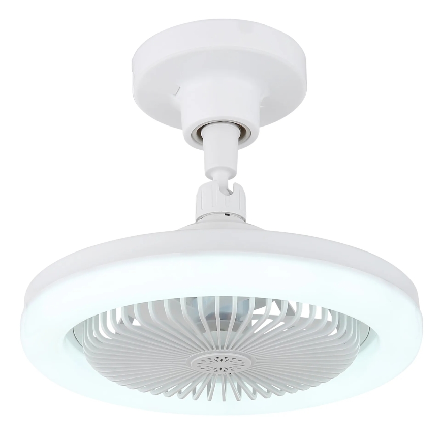 Globo - Zatemljiv LED stropni ventilator LED/20W/230V 3000-6500K bel + daljinski upravljalnik