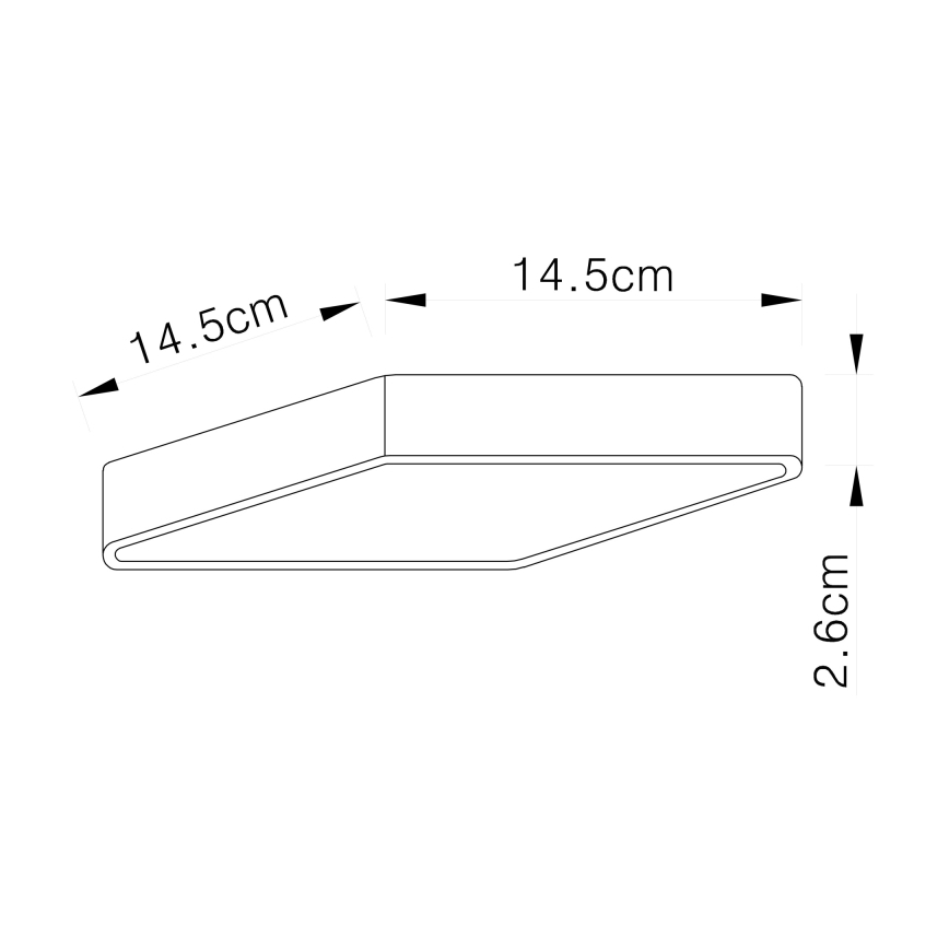 Globo - LED Stropna svetilka LED/15W/230V