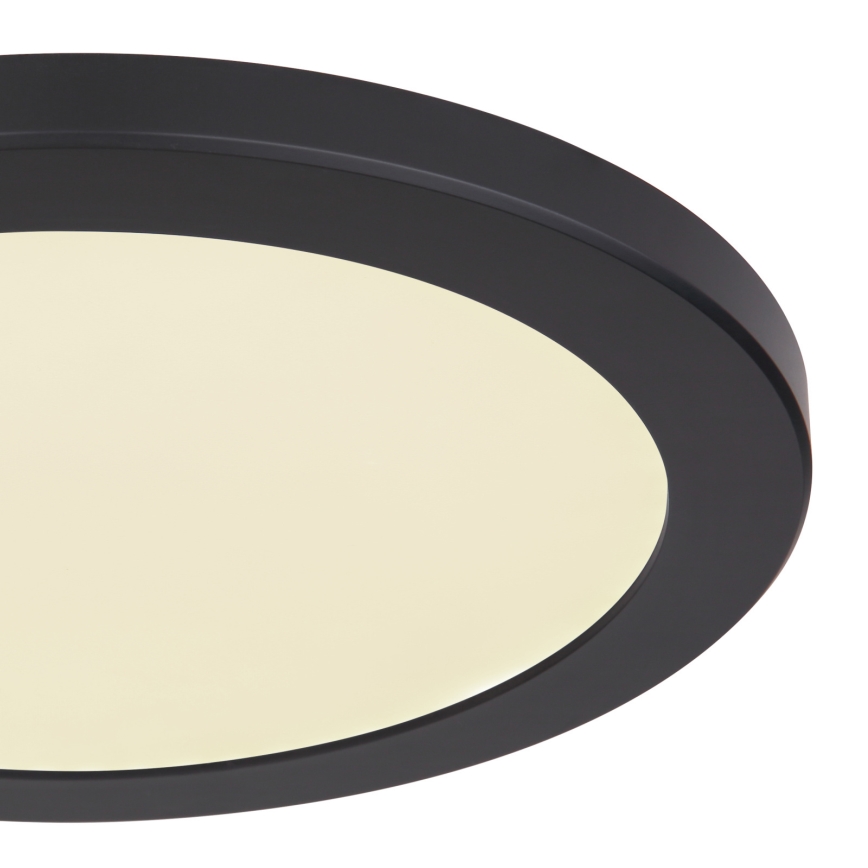 Globo - LED Stropna svetilka LED/24W/230V 3000/4000/6500K črna