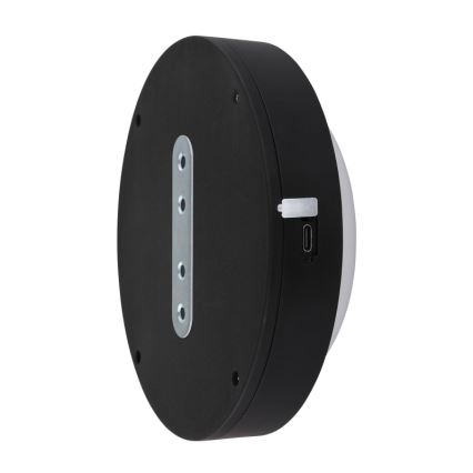 Globo - LED polnilna stenska svetilka na dotik LED/1,2W/3,7V premera 15 cm 1800 mAh črna