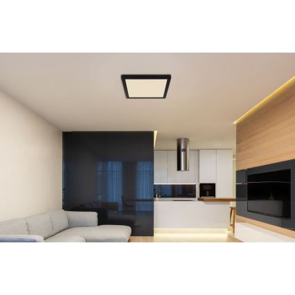 Globo - LED Stropna svetilka LED/24W/230V 3000/4000/6500K črna