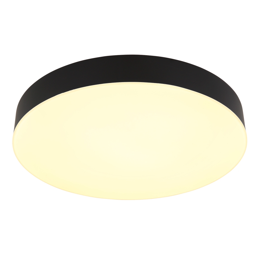 Globo - LED Stropna svetilka LED/24W/230V 3000K/4000K/6500K pr. 30 cm črna