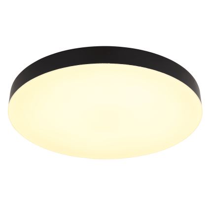 Globo - LED Stropna svetilka LED/36W/230V 3000K/4000K/6500K pr. 40 cm črna