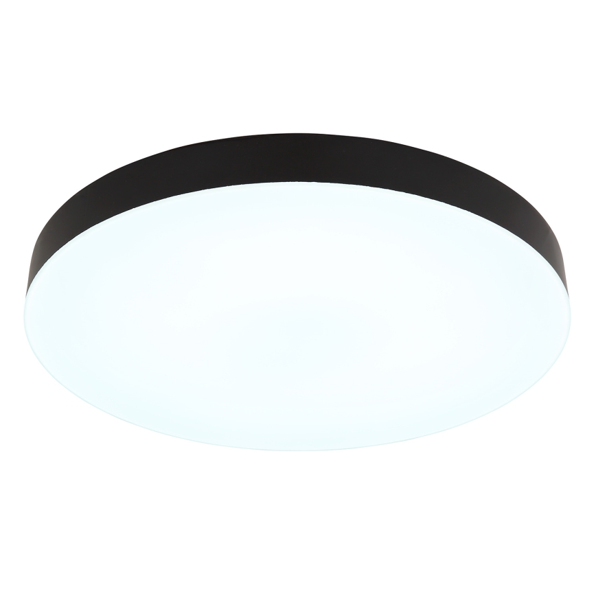 Globo - LED Stropna svetilka LED/36W/230V 3000K/4000K/6500K pr. 40 cm črna