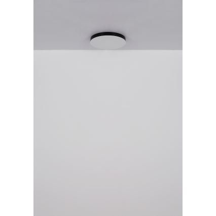 Globo - LED Stropna svetilka LED/50W/230V 3000K/4000K/6500K pr. 50 cm črna