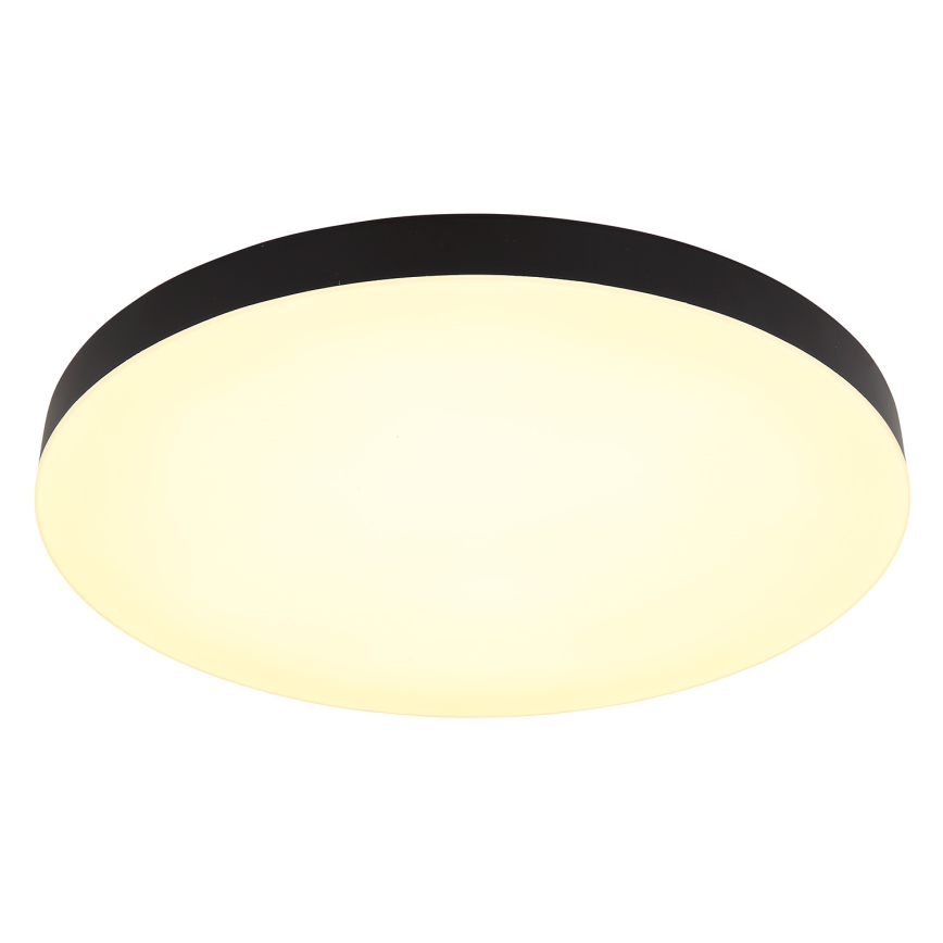 Globo - LED Stropna svetilka LED/50W/230V 3000K/4000K/6500K pr. 50 cm črna