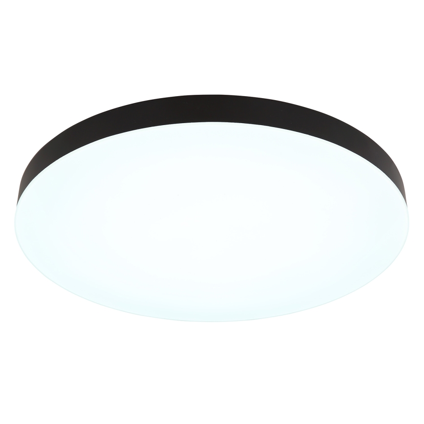 Globo - LED Stropna svetilka LED/50W/230V 3000K/4000K/6500K pr. 50 cm črna