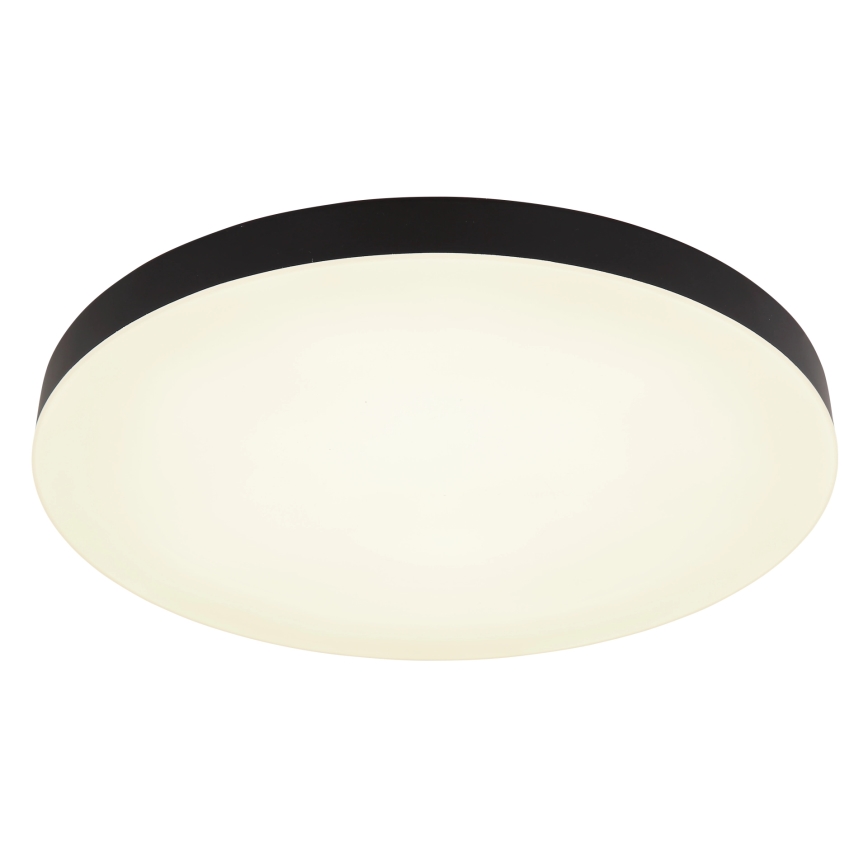 Globo - LED Stropna svetilka LED/50W/230V 3000K/4000K/6500K pr. 50 cm črna