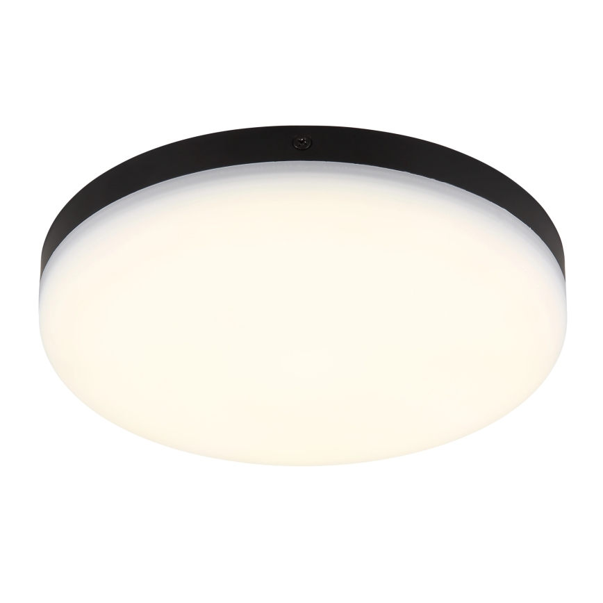 Globo - LED Stropna svetilka LED/12W/230V 4000K pr. 22 cm črna