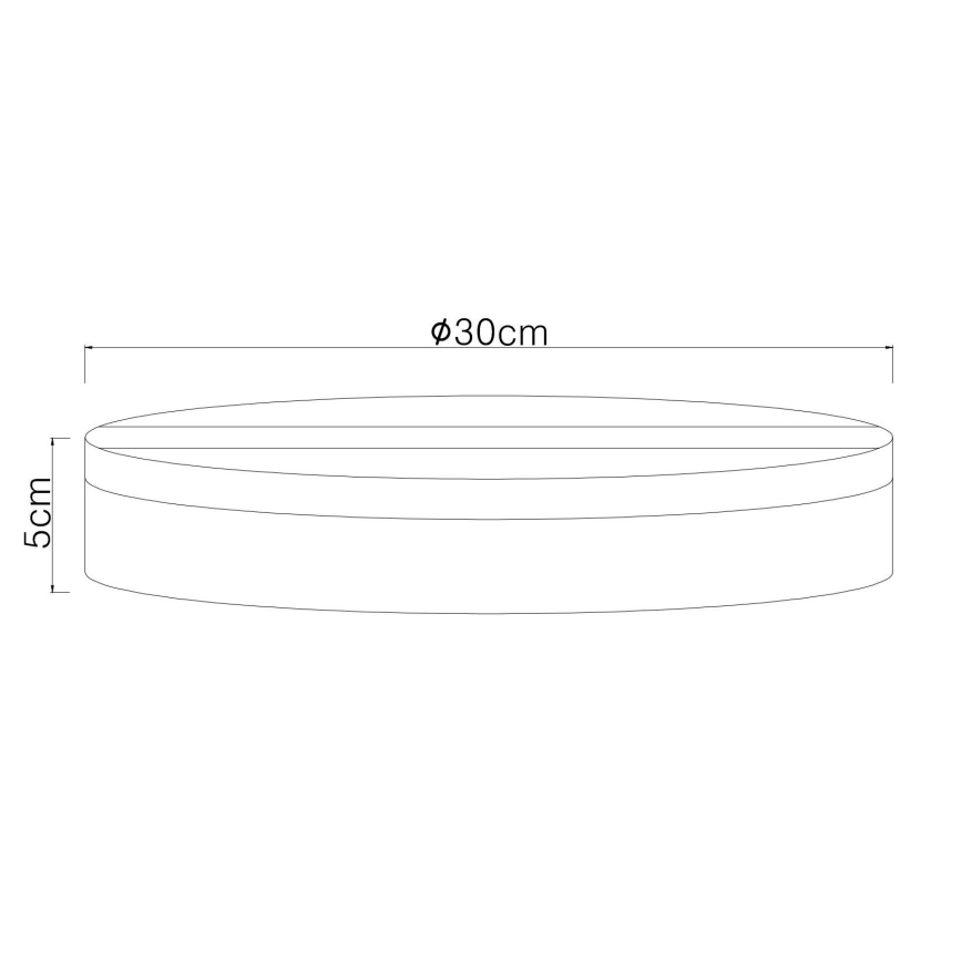 Globo - LED Stropna svetilka LED/18W/230V 4000K pr. 30 cm bela