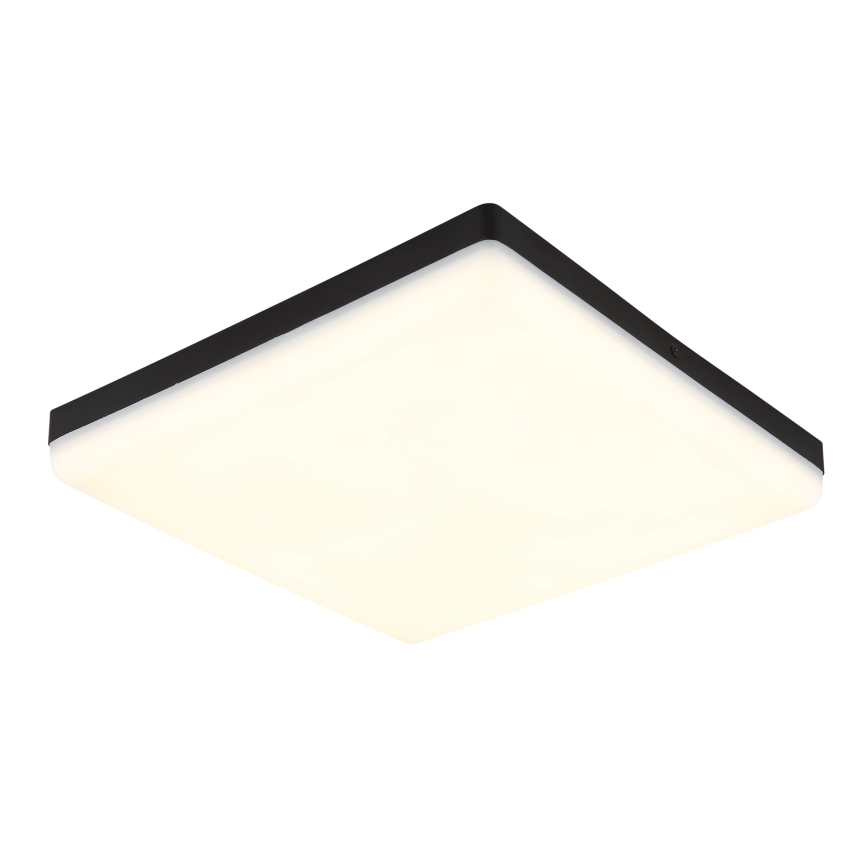 Globo - LED Stropna svetilka LED/18W/230V 4000K 30x30 cm črna