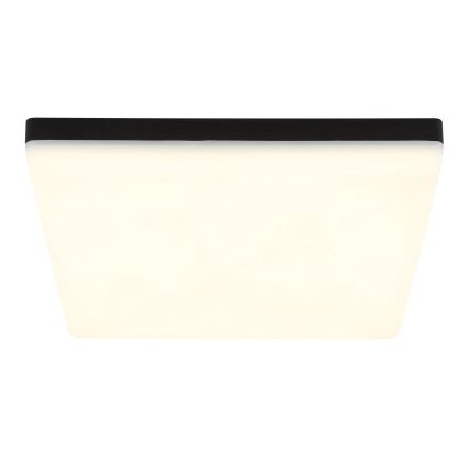 Globo - LED Stropna svetilka LED/18W/230V 4000K 30x30 cm črna
