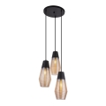 Globo 15043-3 - Lestenec na vrvici WAYNE 3xE27/60W/230V