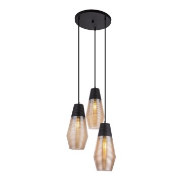 Globo 15043-3 - Lestenec na vrvici WAYNE 3xE27/60W/230V