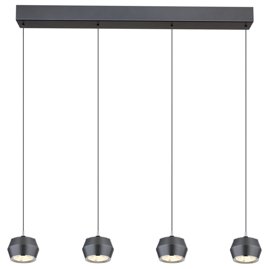 Globo - LED Lestenec na vrvici 4xLED/6W/230V