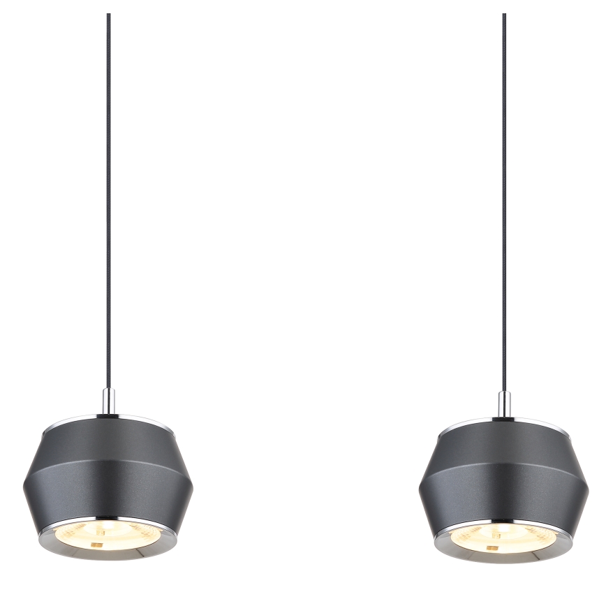 Globo - LED Lestenec na vrvici 4xLED/6W/230V