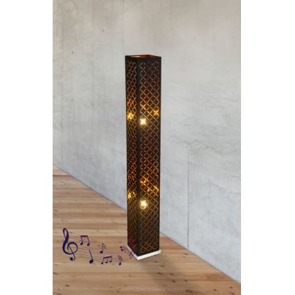 Globo - Stoječa svetilka z zvočnikom 2xE27/40W/230V