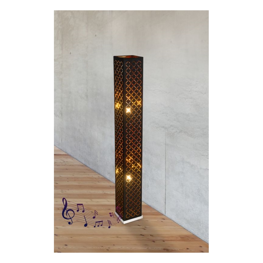 Globo - Stoječa svetilka z zvočnikom 2xE27/40W/230V