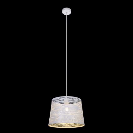 Globo 15314W - Lestenec na vrvici BECCA 1xE27/60W/230V