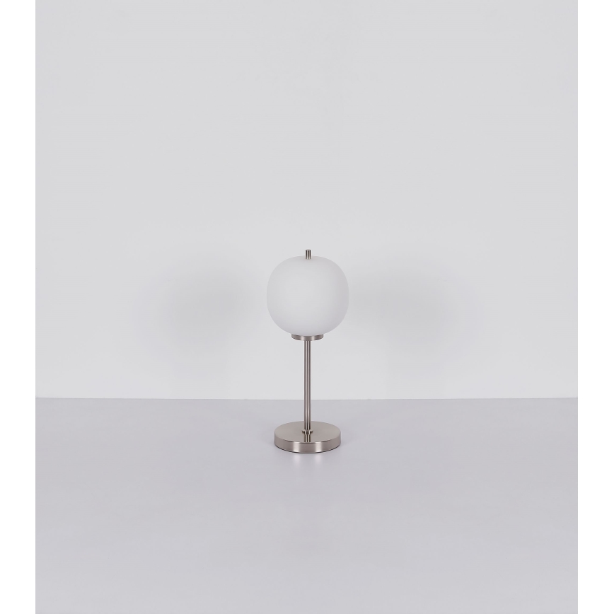 Globo - Namizna svetilka 1xE14/40W/230V mat krom