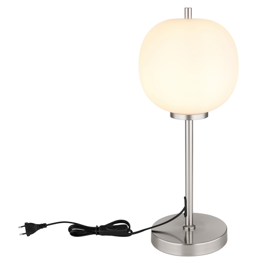 Globo - Namizna svetilka 1xE14/40W/230V mat krom