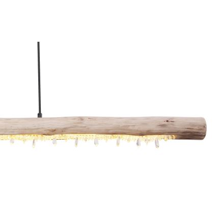 Globo 15354-20 - zatemljiv LED viseči lestenec na kablu FELICITAS LED/25W/230V bež